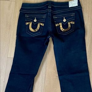 True Religon Billy Stretch Jean Disco Sequin